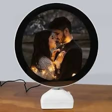 Coustomized LED Round photo mirror
