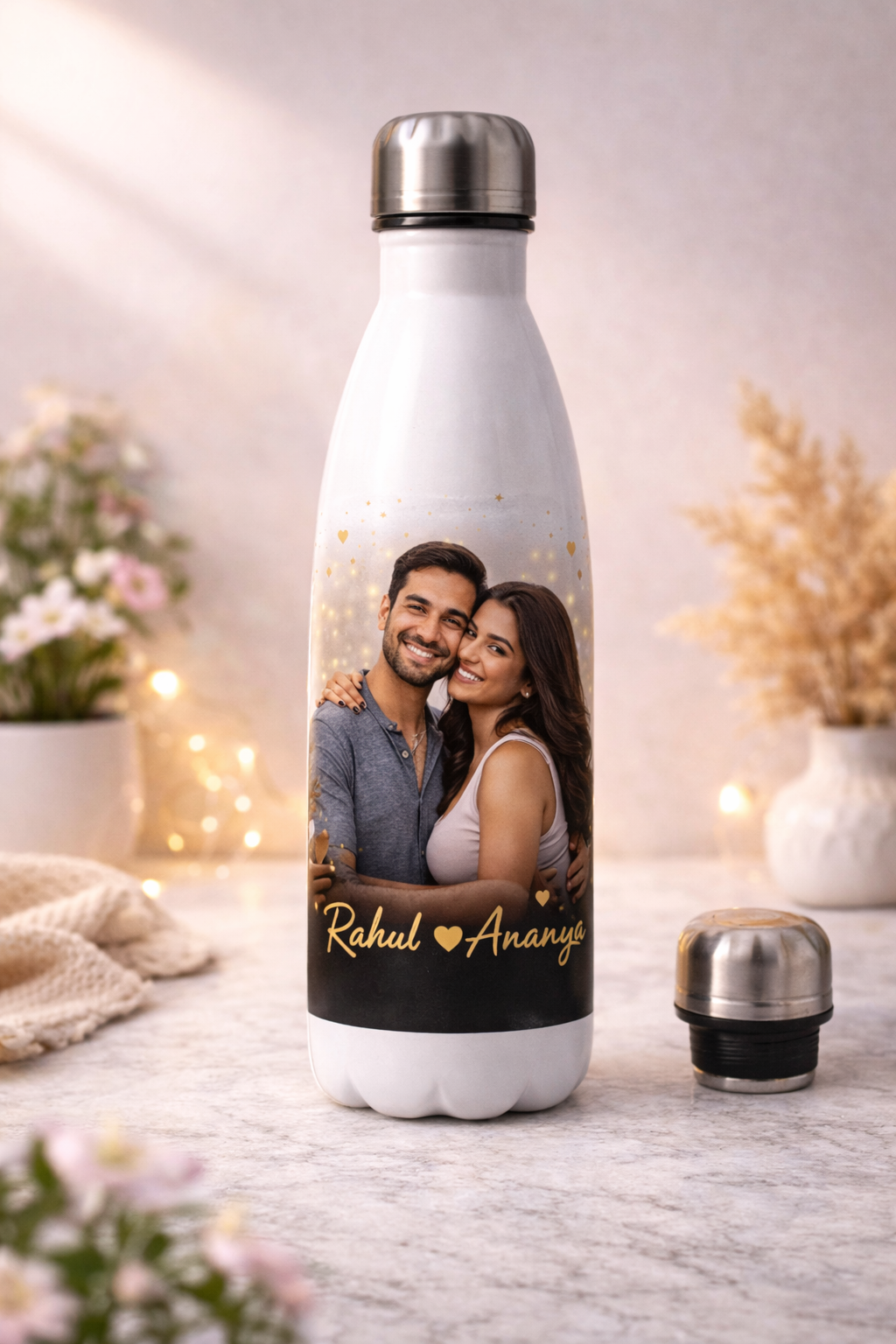 Custom photo printed bottles