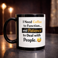 Funny Coffe quote mug