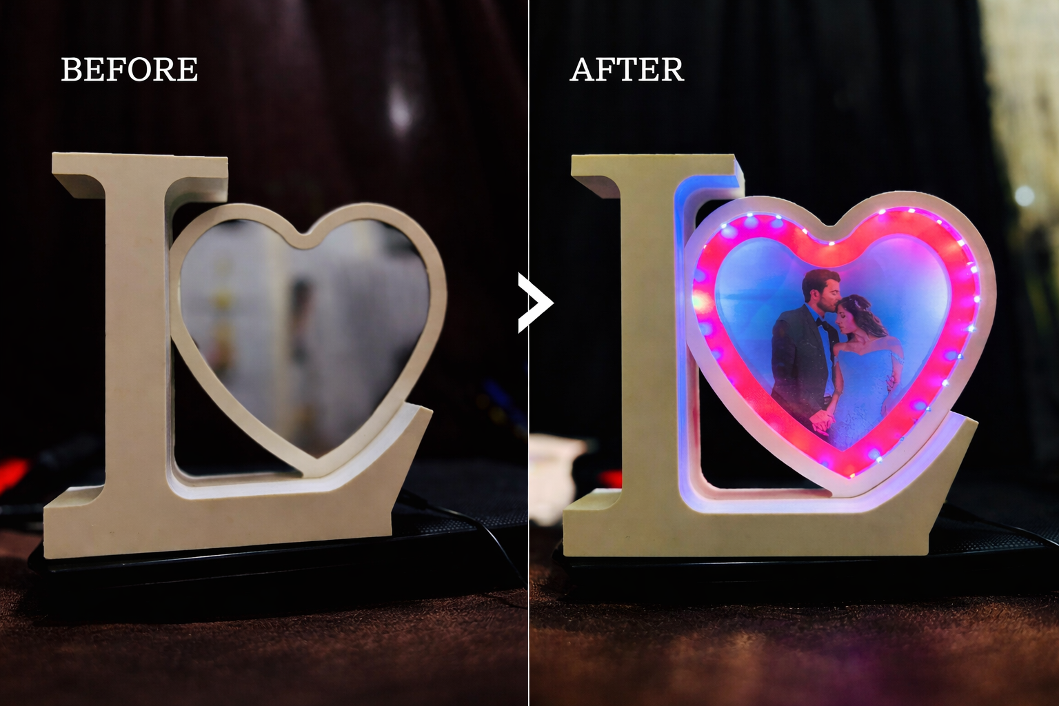 I❤️ LED Photo Frame